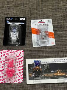 ベアブリック BE@RBRICK 100% 4個セット ANA ×スターウォーズ STAR WARS シドニアの騎士 バレンタイン 東京駅 新品未使用