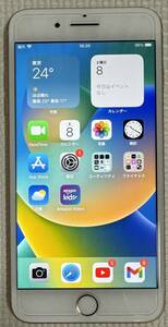 【中古】iPhone 8 Plus 64GB gold NQ9M2J/A Simフリー版