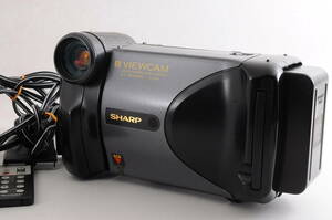 SHARP 8VIEWCAM VL-E36U ビデオカメラ バッテリー充電器付き @3169