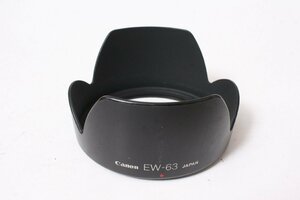 ★中古品★Canon・キヤノンEFレンズ用フード EW-63！