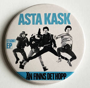 ASTA KASK - An Finns Det Hopp 缶バッジ 54mm #Svenska #80