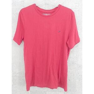 ◇ TOMMY HILFIGER トミーヒルフィガー 半袖 Tシャツ カットソー M レッド #