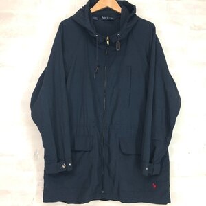 90s RALPH LAUREN ラルフローレン ナイロン マウンテンパーカー SIZE: S ネイビー ヴィンテージ MH632024080502