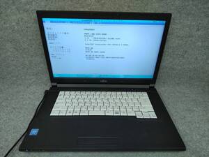 富士通 LIFEBOOK A576R Celeron 3855U Bios確認 ジャンク 4197