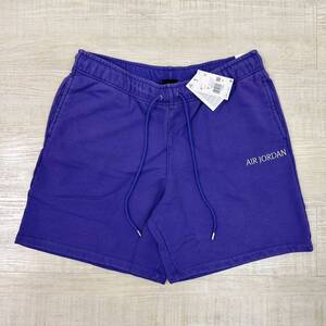 22aw 2022 新品 JORDAN BRAND M J AIR JDN WM FLC SHORT ジョーダン ブランド ロゴ 刺繍 スウェット ショーツ DARK CONCORD/SAIL size XXL