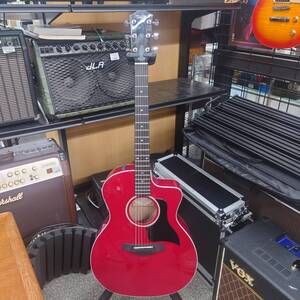 ★中古★Taylor 214ce DLX RED★テイラー★エレアコ★純正ハード付き★