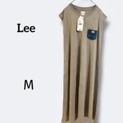 1786 Lee 【M】新品タグ付き　ノースリーブ ロングワンピース ポケット付