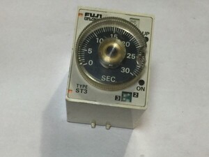 電子部品、パーツなど・・/　　 FUJI 富士電機　スーパータイマー　ST3P　ＤＣ24Ｖ　　PA280A　 9909 1-4