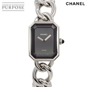 シャネル CHANEL プルミエール Mサイズ H0452 ヴィンテージ レディース 腕時計 ブラック クォーツ ウォッチ Premiere 90257887