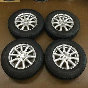 パッソ ヴィッツ マーチ コンパクトカーに！グッドイヤー/ICENAVI 155/80R13 13インチ 5J 100-4 激安セット！！