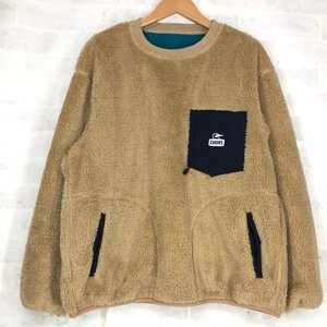 CHUMS チャムス 別注 21FW ボンディング リバーシブル フリース プルオーバー トップ SIZE: M ベージュ MH632024120311