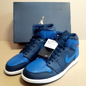 未使用 29cm US 11 NIKE AIR JORDAN 1 MID OBSIDIAN GAME ROYAL ナイキ エアジョーダン1 ミッド オブジディアン ゲーム ロイヤル