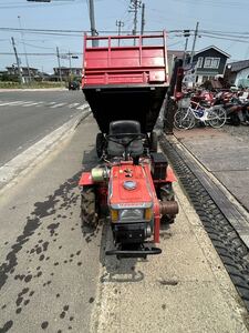 管理機 ヤンマー 4輪駆動車トレーラ　油圧式　宮城県角田市発