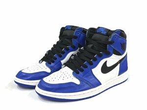 17年製 NIKE (ナイキ) AIR JORDAN 1 RETRO HIGH OG GAME ROYAL エアジョーダン1レトロ ハイ 555088-403 US10 28cm スニーカー/025