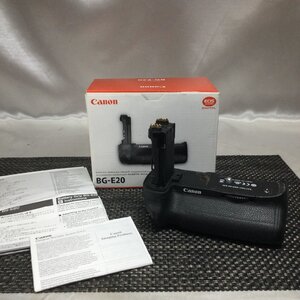 【中古/現状品/TO】Canon キャノン Battery Grip バッテリーグリップ BG-E20 EOS 箱付 動作未確認　MZ1130/002