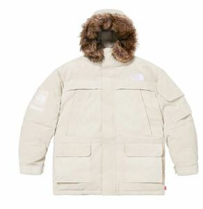 Supreme The North Face Suede 600-Fill Down Parka シュプリーム ノースフェイス stone S 白