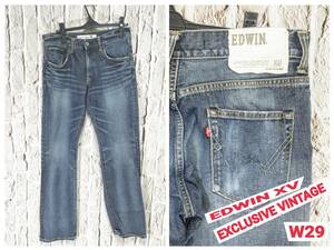 ★送料無料★ EDWIN XV デニムパンツ エドウィン ジーンズ EDWIN EXCLUSIVE VINTAGE JEANS W29