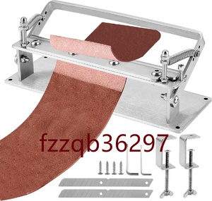 レザーピーラー 革削ぎ 手動革漉き機 革剥離機 革用具 レザークラフトツール 