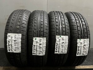 新品 YOKOHAMA ECOS ES31 155/65R13 13インチ 夏タイヤ 4本 21年製 ネイキッド ekワゴン スピアーノ ゼスト等　(VTF868)