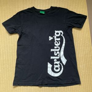 カールスバーグ Tシャツ Carlsberg ノベルティTシャツ ビール 半袖Tシャツ carlsberg ロゴTシャツ