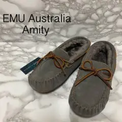 新品未使用！EMU Australia エミュオーストラリア22cmモカシン