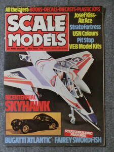 Scale Models MAY 1982 Vol 13 No.152 Boats Airplanes Car Journal Vintage Magazine