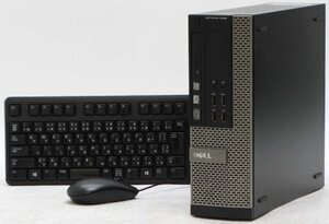 DELL Optiplex 9020-4770SF ■ i7-4770/HDD1TB/DVDマルチ/GeForce GT720/HDMI/省スペース/Windows10 ゲーミングデスクトップ