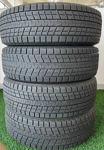 ★ 235/65R18 106Q ダンロップ DUNLOP WINTERMAXX SJ8 4本Set 2019年製 約7.0〜8.0mm程度以上のバリ溝 スタッドレスタイヤ中古 ★送料無料