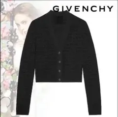 【即購入◎】新作 GIVENCHY ショート 4G ジャカード カーディガン