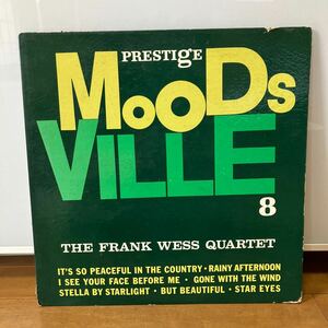 【LP】オリジ★フランク・ウェス / Frank Wess / フランク・ウェス・カルテット/ The Frank Wess Quartet / US盤 / MOODSVILLE RVG MONO