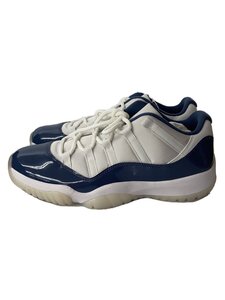 NIKE◆AIR JORDAN 11 LOW_エア ジョーダン 11 LOW/30cm/WHT