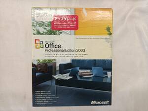 QAZ13439★Microsoft マイクロソフト　Office Personal Edition 2003 アップグレード版　2DVD-ROM　プロダクトNo.