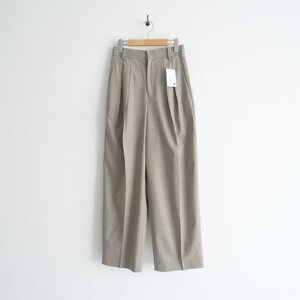 2024SS / Plage プラージュ / WOOL スラックス パンツ 36 / 2403-1191