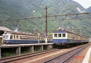 【鉄道写真】飯田線クモハ52001＆クハ47069 [9003381]