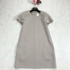 【極美品/最高級】MaxMara Cucit a mano マックスマーラ クチートアマーノ ワンピース 手縫い ダブルフェイス アンゴラ混 ウール 38