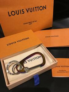 希少品 レシート原本付き 国内正規品 新品未使用 Louis Vuitton × Fragment カラビナ ワンサイズ ルイヴィトン フラグメント 藤原ヒロシ