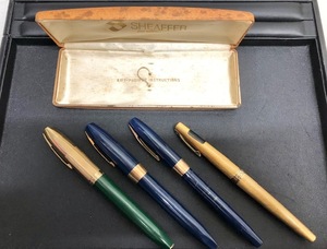 万年筆 SHEAFFER’S　シェーファー 4本　ペン先 14K-585 筆記具 　筆記未確認