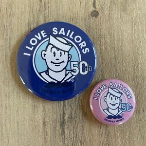 ③SAILORS セーラーズ 大小缶バッジセット