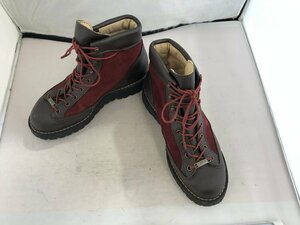 【Danner　EXPLORER　GORE-TEX】ダナー33803　ビブラムソール　メンズ　トレッキングブーツ　ボルドー×ブラウン系　25cm　SY02-G2K