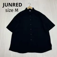 ◆ JUNRED ジュンレッド ビック シャツ ワークシャツ 半袖 M