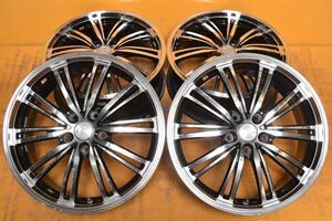 210325500747210　WEDS　LEONIS　18×7J　+53　5H　PCD114.3　ハブ径73mm　4本セット