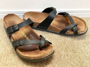 H168☆送料無料☆BIRKENSTOCK/ビルケンシュトック サンダル サイズ 40/26.0cm MADE IN GERMANY 中古現状品