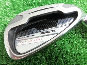 ♪GOLF Partner ゴルフパートナー NEX ネックス GOLF EQUIPMENT / 7番 アイアン 単品 純正スチールシャフト FLEX-S ♪M1541