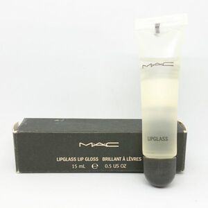 M・A・C リップガラス クリア リップグロス 15ml ☆残量たっぷり　送料220円