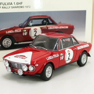 《中古》AUTOart 1/18 ランチア フルビア HF1.6 LANCIA FULVIA 87219 ラリー・サンレモ 1972年 優勝 若干難あり オートアート （西）