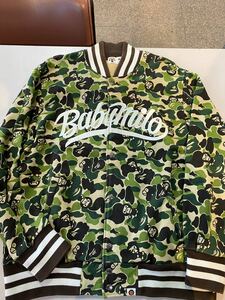 APE ABC MILO CAMO スタジャン M