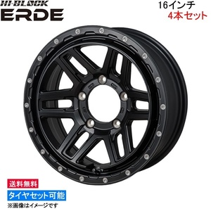 MONZA JAPAN ハイブロック エルデ 4本セット ホイール ジムニーシエラ JB74W EI-02 モンツァ ジャパン HI-BLOCK ERDE アルミホイール 1台分