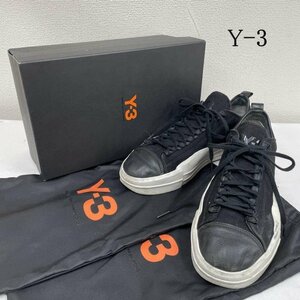 ワイスリー ヨウジヤマモト YOHJI YAMAMOTO EH1372 YUBEN LOW スニーカー スニーカー 26.5cm 白 / ホワイト X 黒 / ブラック