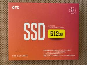 CFD CSSD-S6L512MGAX 2.5インチ SSD 512GB