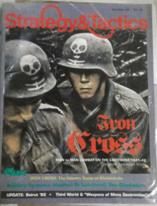 3W/STRATEGY & TACTICS NO.132 IRON CROSS/駒未切断/日本語訳無し